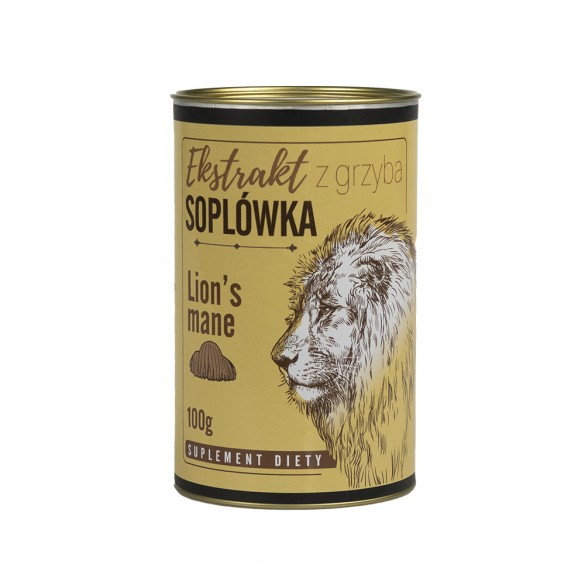 Grzyb soplówki 100% ekstrakt 100g tuba