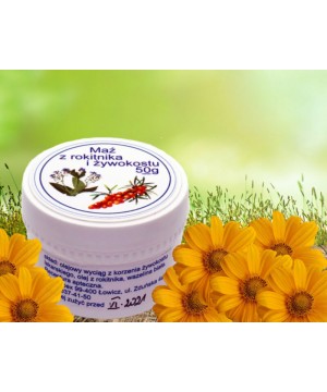 Maź żywokostowa z rokitnikiem