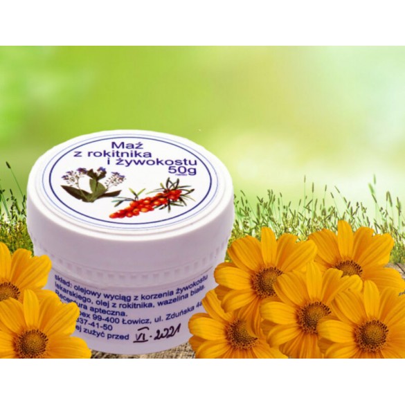 Maź żywokostowa z rokitnikiem