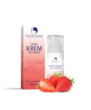 Lekki krem na dzień dla...