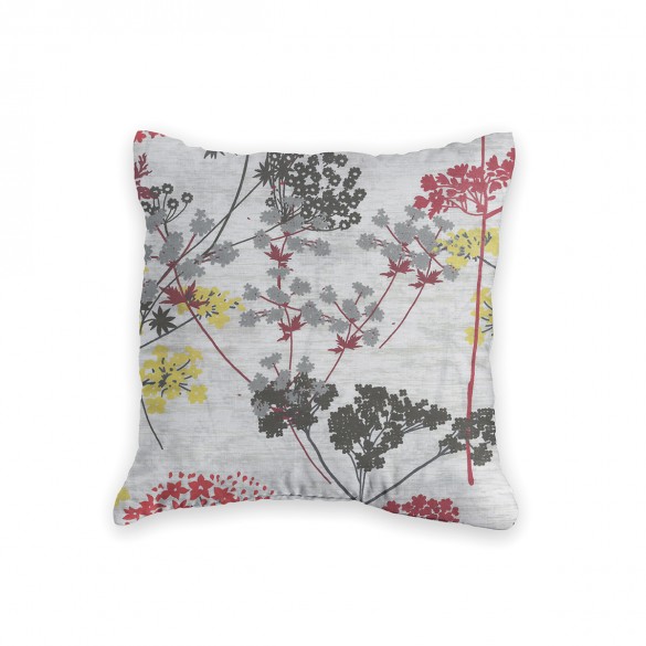 Poduszka z wkładem z łusek gryki -  45x45 cm - Gałązki
