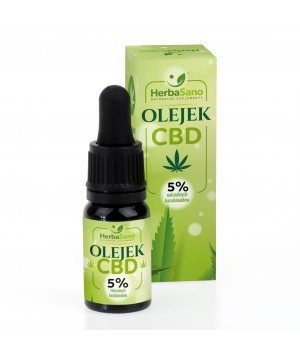 Olejek CBD 5 % naturalnych...