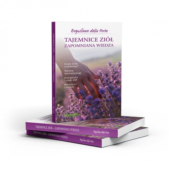 Zestaw: Sekrety Zdrowia + Tajemnice Ziół Zapomniana Wiedza - Bogusława della Porta + bransoletka
