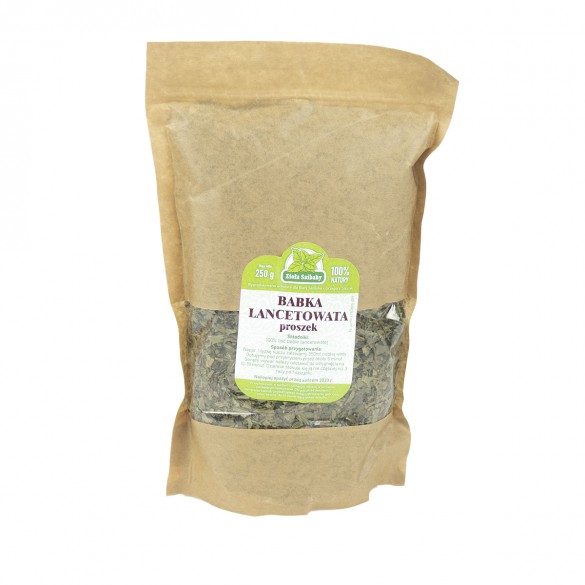 Babka lancetowata liść 250g