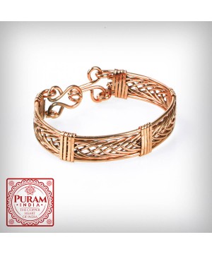 PURAM Miedziana bransoletka...