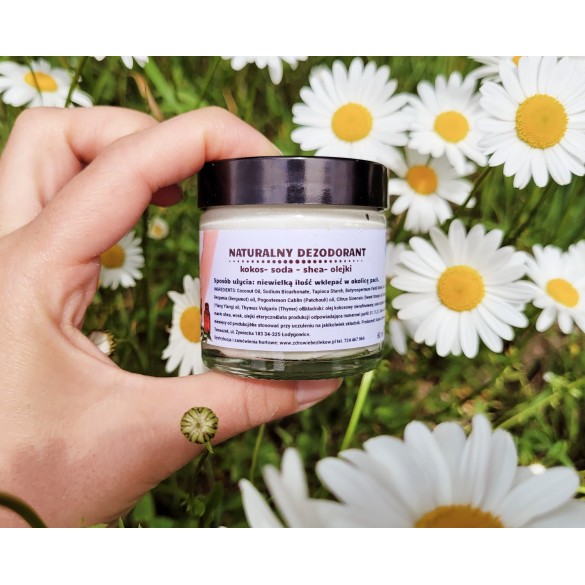 Naturalny dezodorant w kremie