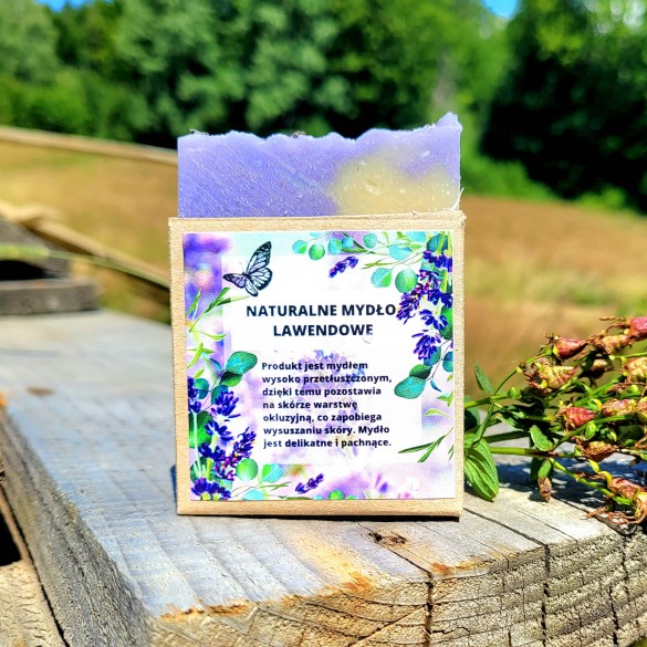 Naturalne mydło lawendowe