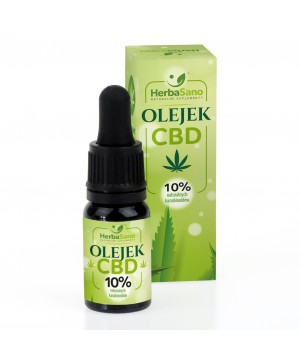 Olejek CBD 10 % naturalnych...
