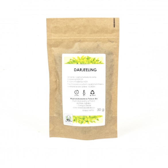 Herbata czarna - DARJEELING - 50g - Biały SaiBaba