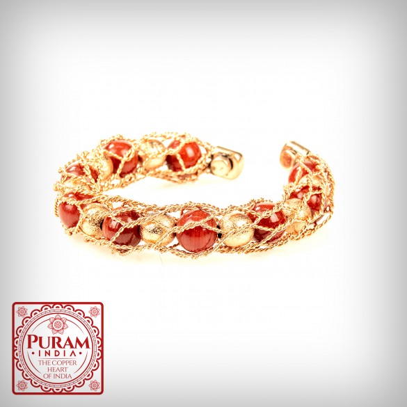 PURAM Miedziana bransoletka 63249C