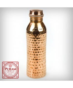 Miedziana butelka...