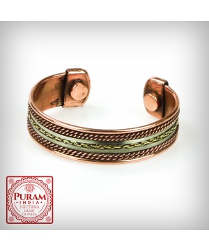 PURAM Miedziana bransoletka...