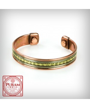 PURAM Miedziana bransoletka...