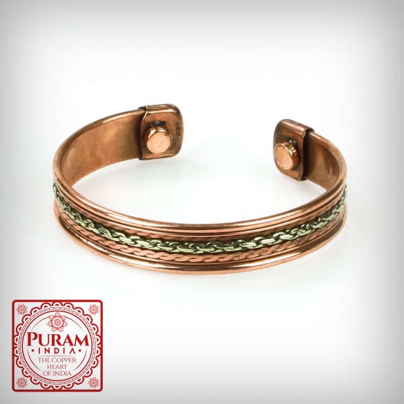 PURAM Miedziana bransoletka 200202