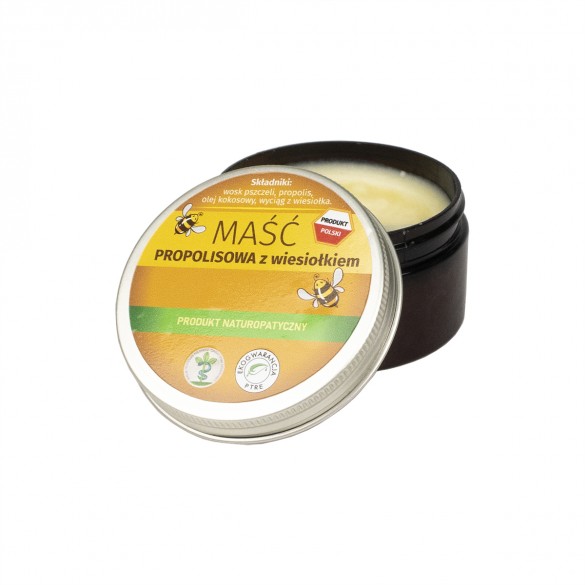 Maść propolisowa z wiesiołkiem