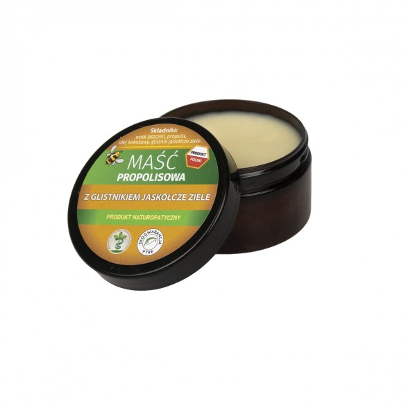 Maść propolisowa z glistnikiem jaskółcze ziele