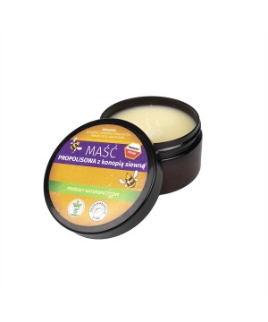 Maść propolisowa z konopią...