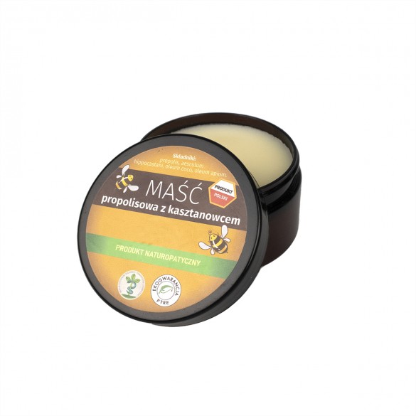 Maść propolisowa z kasztanowcem