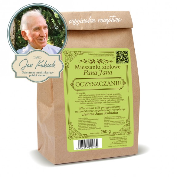 Zioła Pana Jana Kubiaka - OCZYSZCZANIE - 250g