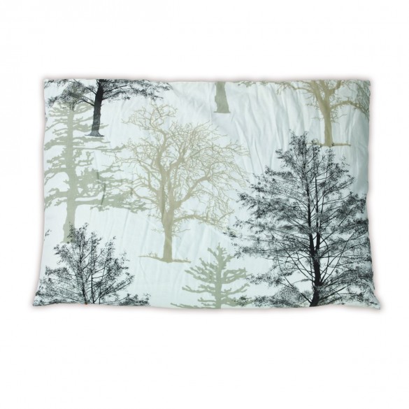 Poduszka z wkładem z łusek orkiszu - 60x50 cm - Drzewa