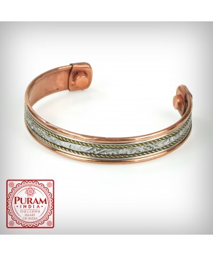 PURAM Miedziana bransoletka...