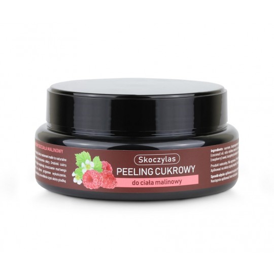 Peeling cukrowy do ciała malinowy - 6152