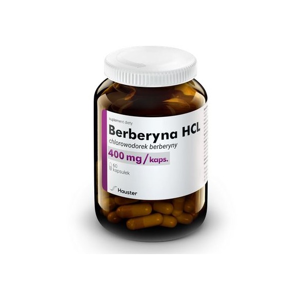 Berberyna HCL 400 mg - Hauster
