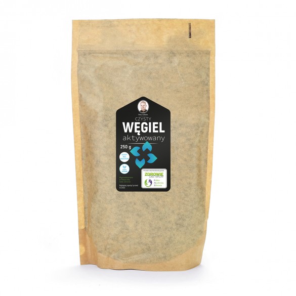 Czysty węgiel aktywowany - 250 g