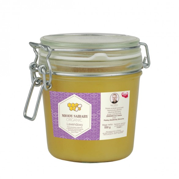 Miód lawendowy 550g
