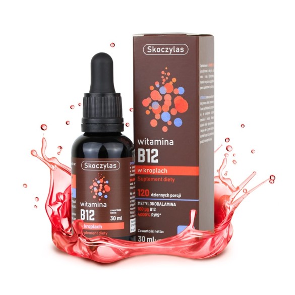 Witamina B12 - suplement diety - 30 ml - Skoczylas