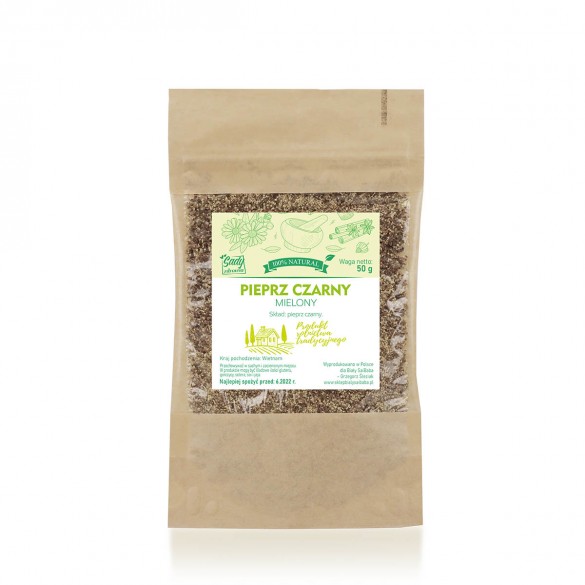 Pieprz czarny mielony 50g