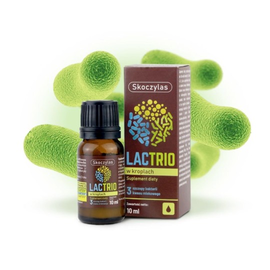 Lactrio, probiotyk w kroplach - 7477