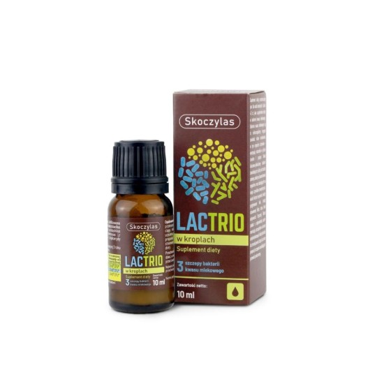 Lactrio, probiotyk w kroplach - 7478