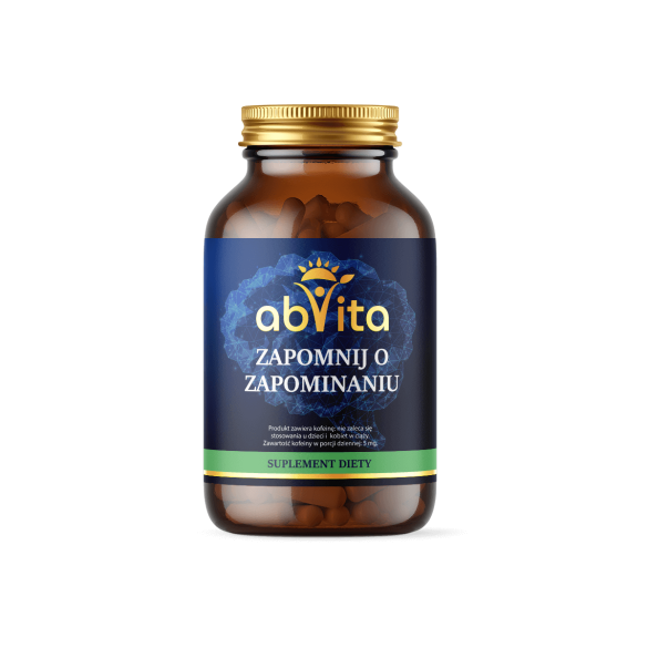 Zapomnij o zapominaniu - suplement diety - 60 kapsułek - Abvita