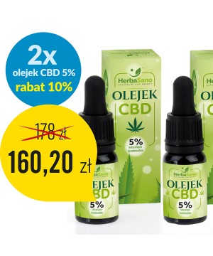 2 x Olejek CBD 5 %...