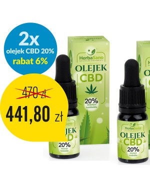 2 x Olejek CBD 20 %...