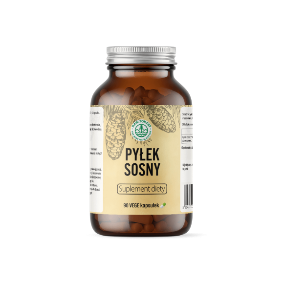 Pyłek Sosny - suplement diety - 90 kapsułek - RawForest