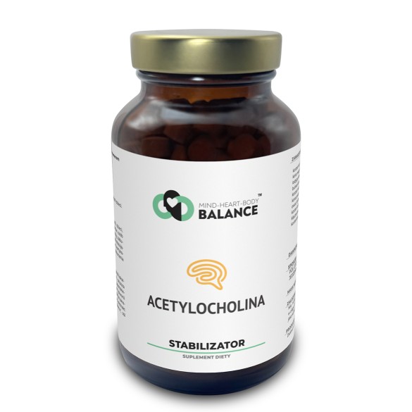 Acetylocholina Stabilizator - suplement diety - 489 kapsułek - Mind-Heart-Body Balance