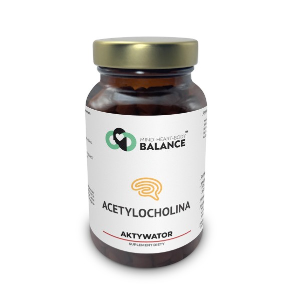 Acetylocholina Aktywator - suplement diety - 180 kapsułek - Mind-Heart-Body Balance