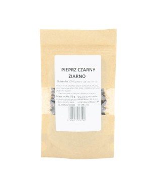 Pieprz czarny ziarno 50g
