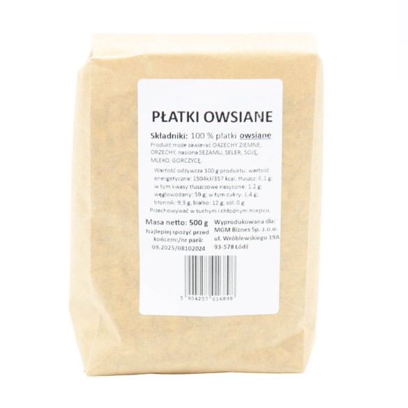 Płatki owsiane – 500 g