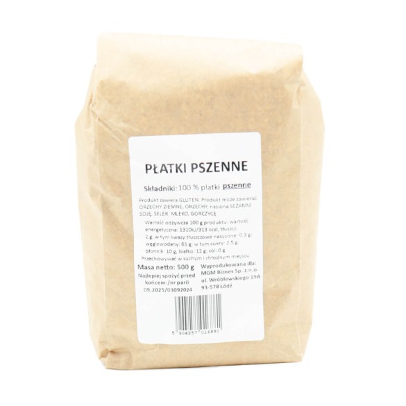 Płatki pszenne 500g