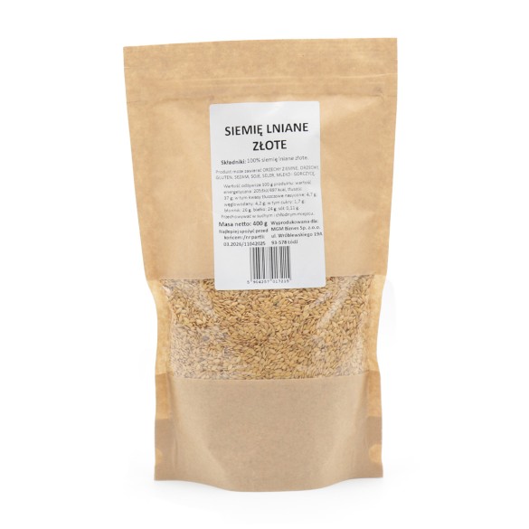 Siemie lniane złote 400g