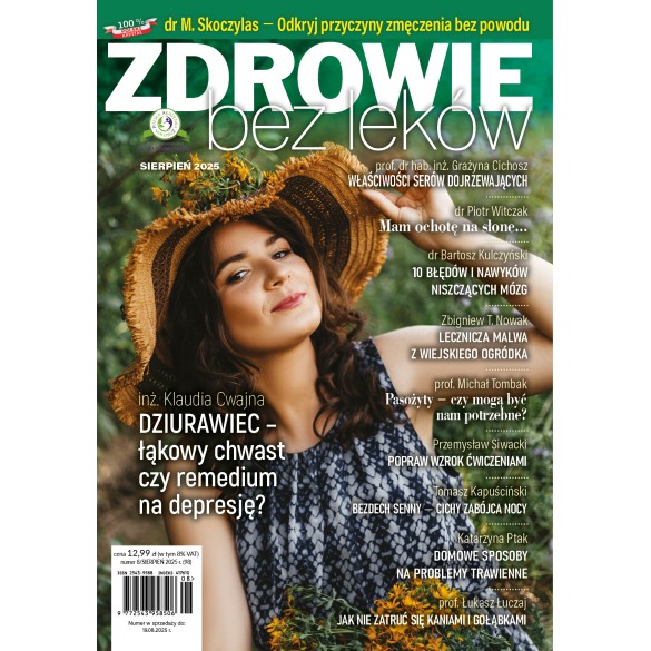 Numer 8/2025 Zdrowie bez leków