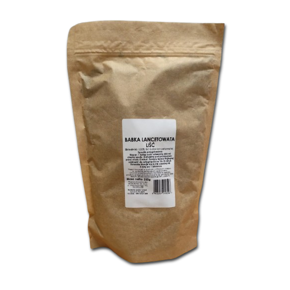 Babka lancetowata liść 250g