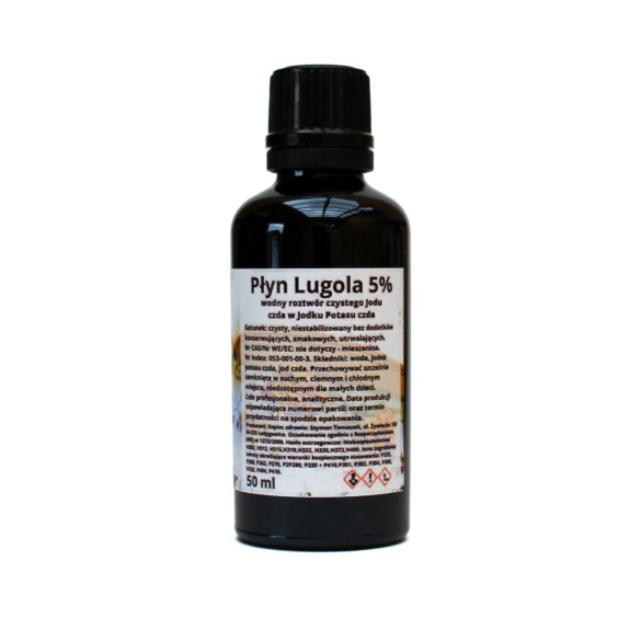 Płyn Lugola 5% - 50ml - Kopiec Zdrowia