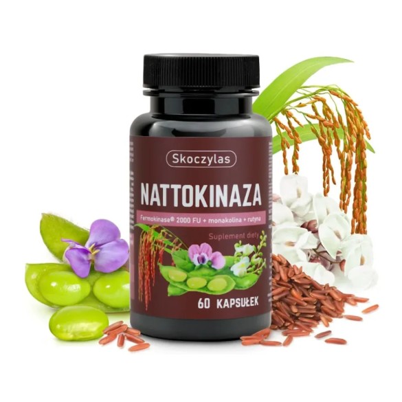 NATTOKINAZA Fermokinase® 2000 FU + monakolina + rutyna