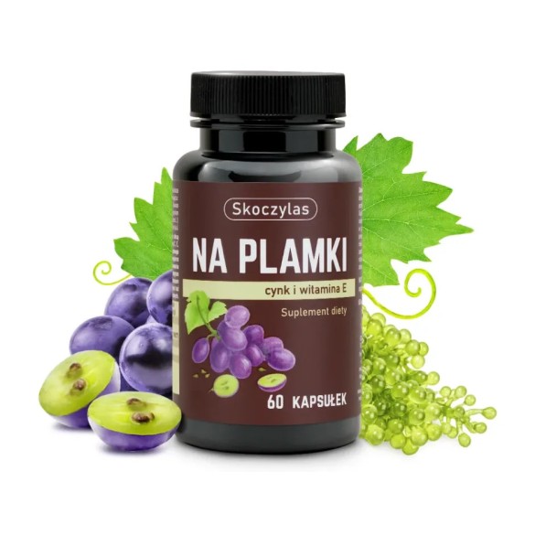 NA PLAMKI cynk, beta karoten, witamina E