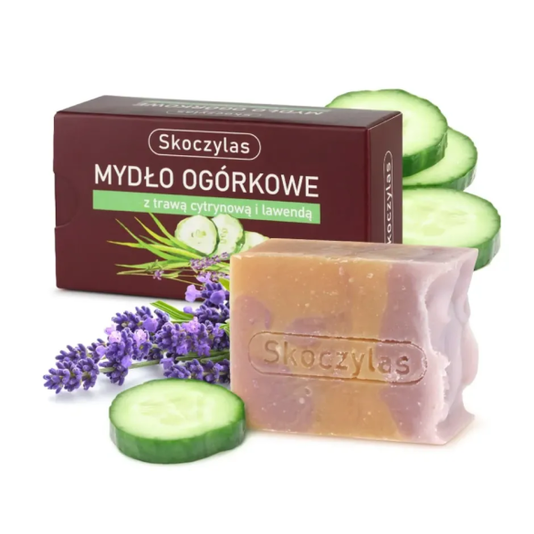 MYDŁO ogórkowe z trawą cytrynową i lawendą - 100 g