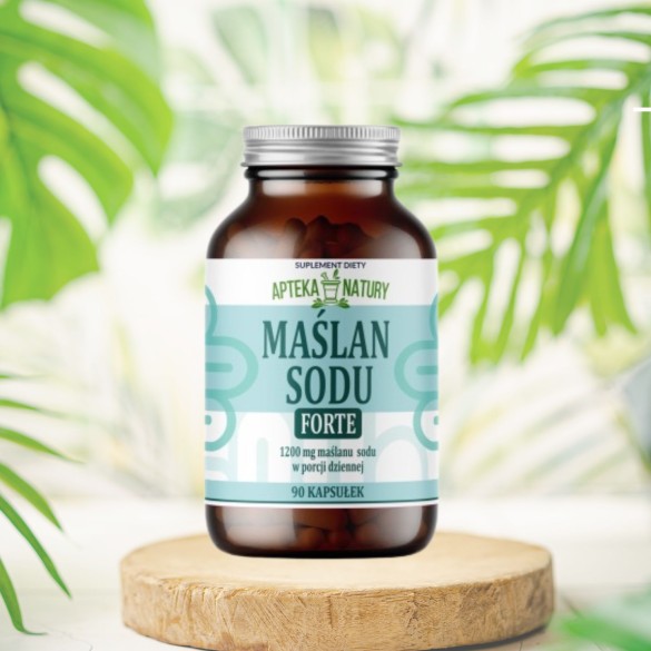Maślan Sodu 1200 mg Forte – 90 kapsułek